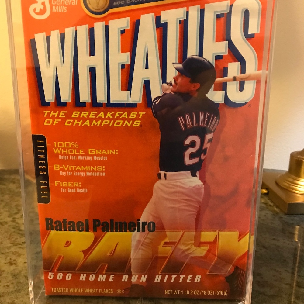 Rafael Palmeiro Wheaties (empty)